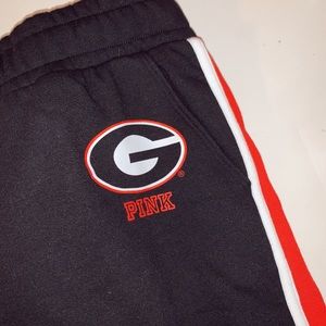 uga black and red sweatpants